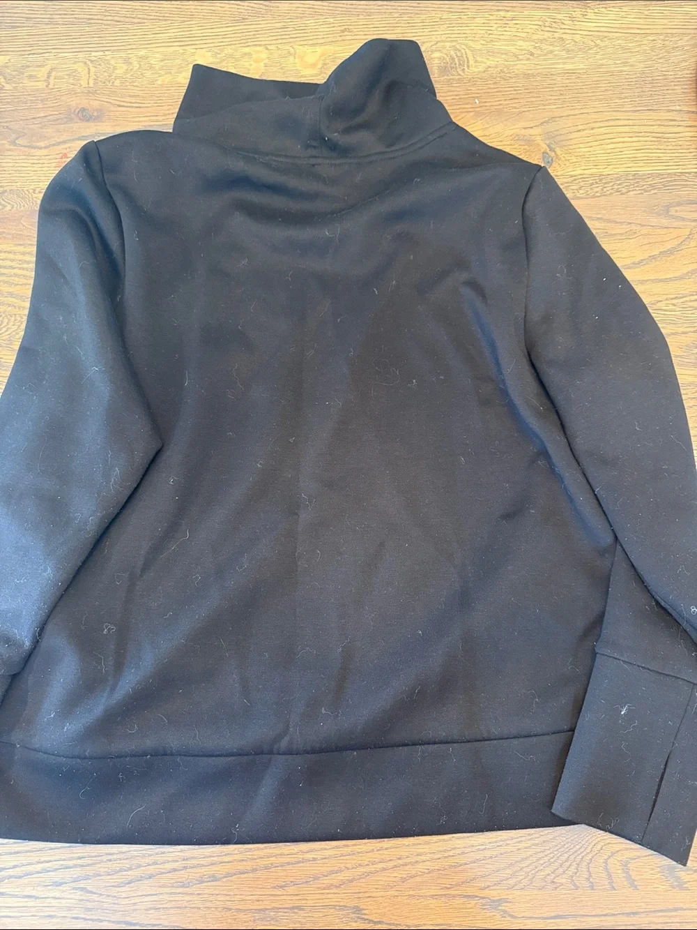 Addison Bay Black Pullover with Gold Accent Zippers